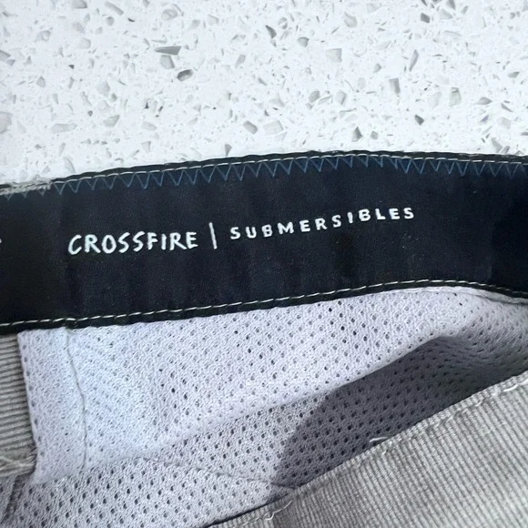 Billabong Men's Tan Crossfire Quick dry Shorts size 28 men’s XS-S Boys XL - Picture 9 of 9